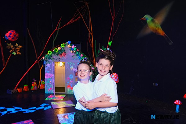 Enjoying a fun time in the Sticky Fingers Luminarium.