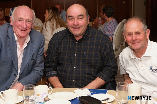 Brendan Durkin, Paul Rafferty and Brian O'Hare at the Newry Show launch.