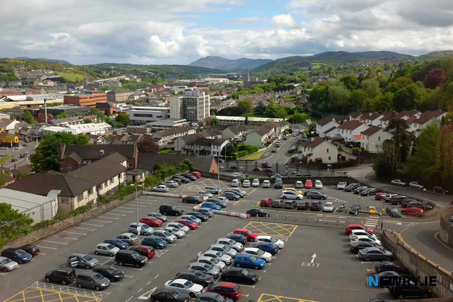Car parking at Daisy Hill Hospital. (stock pic). Photograph: Columba O'Hare/ Newry.ie 