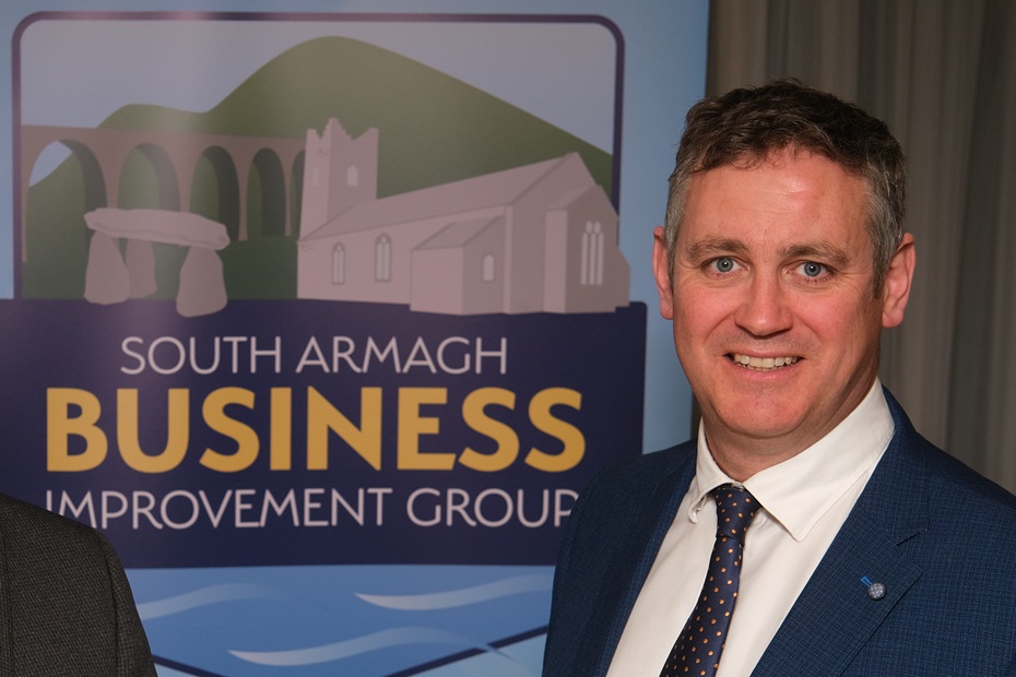 John Nealon, Chairman, South Armagh Business Improvement Group. Photograph: Columba O'Hare/ Newry.ie