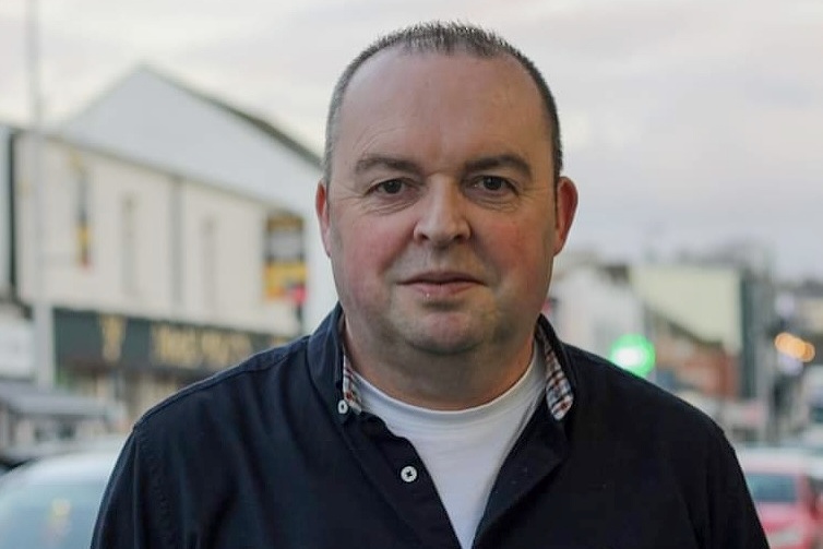 Newry City Councillor Aidan Mathers
