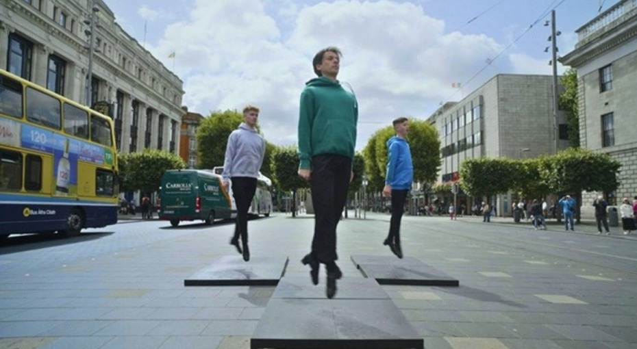 A still from Battle of the Irish Dancers