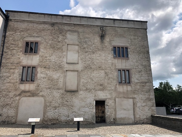 Photograph of Bagenal’s Castle taken by Author on 6th June 2025. Nicholas Bagenal had a retinue of soldiers some of whom resided in the Hall on the left chamber first floor. Newry & Mourne Museum Collection