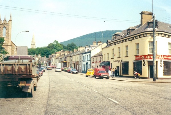 Church Street, Rostrevor, 1990. Newry & Mourne Museum Collection