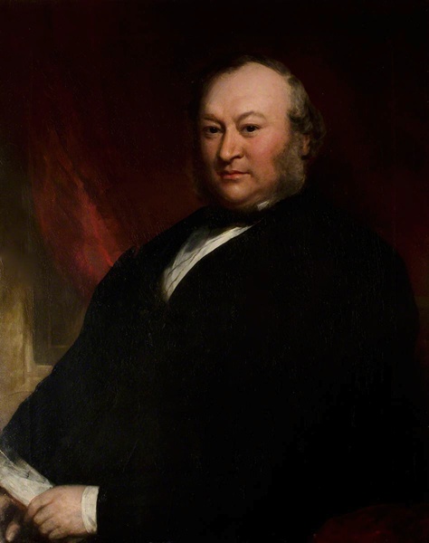 Painting of John Moore, first Chairman of Newry Town Commissioners, by unknown artist.  Newry & Mourne Museum Collection