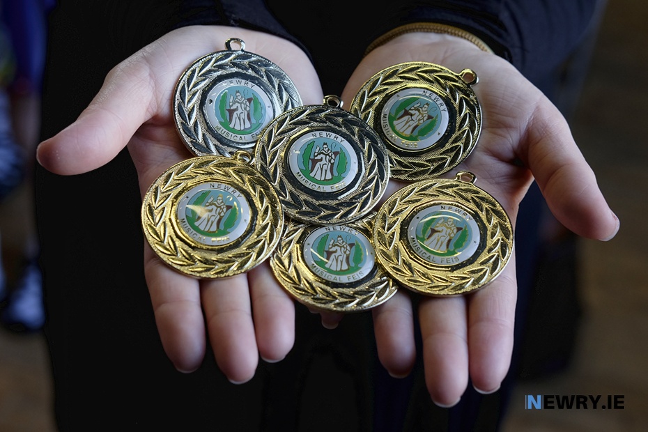 Newry Musical Feis medals