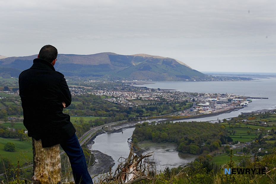 Carlingford Lough from the Flagstaff. Photograph: Columba O'Hare/ Newry.ie 