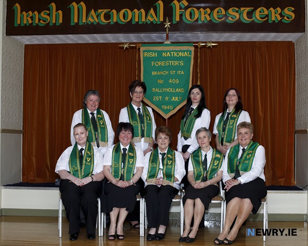 St Ita INF Branch, Ballyholland, 70th Anniversary celebrations back in 2015 in the INF Hall, Ballyholland. Photograph: Columba O'Hare