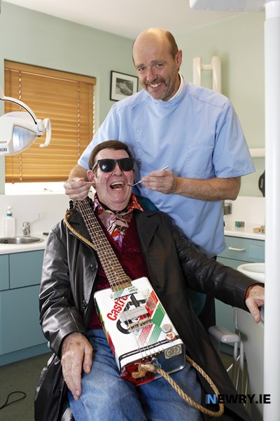 Mickey in the Dentist Chair!