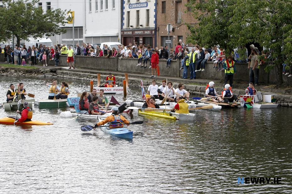 The Bathtub race, an integral part of the Newry Canal Festival briefly reappeared in 2013. Photograph: Columba O'Hare/ Newry.ie  