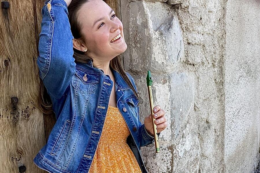  Aoibh Ní Thiománaí the face of Iúr Cinn Fleadh 2025