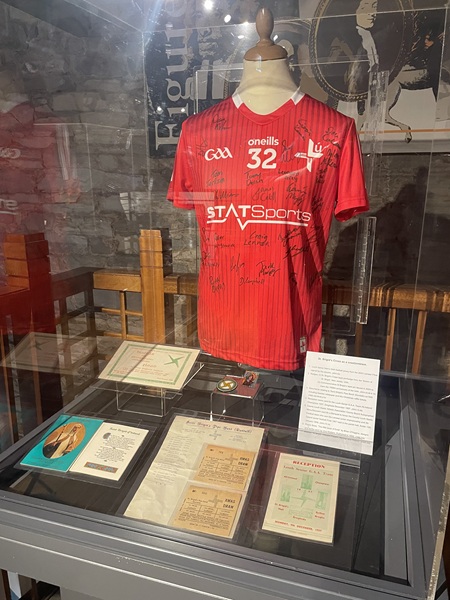Some of the artefacts on display at the new Brigid Exhibition at the County Museum in Dundalk