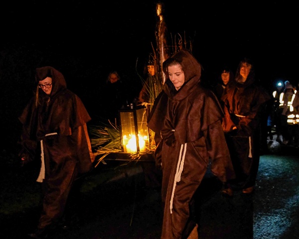 St. Brigid Medieval-Style Candlelit Procession