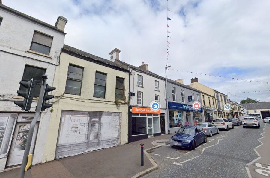 The shop premises at Rathfriland.