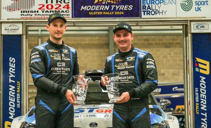 Callum Devine (right) and Noel O'Sullivan aim for Ulster win and Irish title