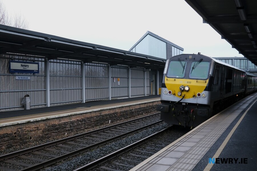 Newry Railway Station. Photograph: Columba O'Hare/ Newry.ie 