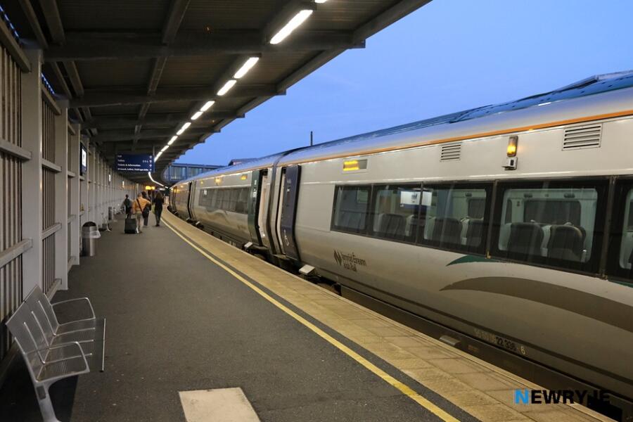 Newry Train Station. Photograph: Columba O'Hare/ Newry.ie 