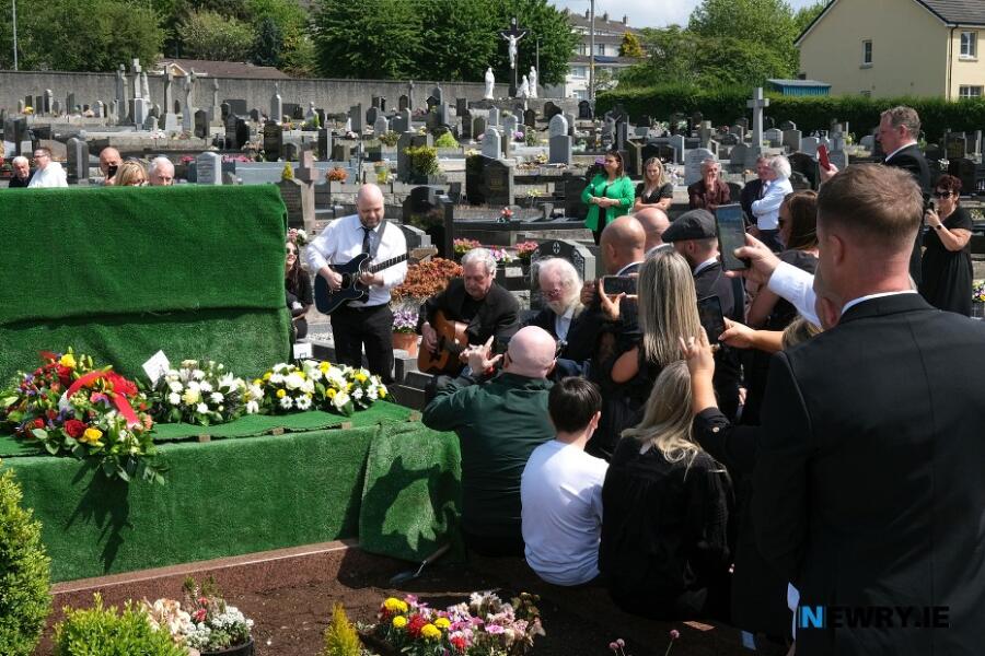 A fitting musical send-off for Mickey Doran.