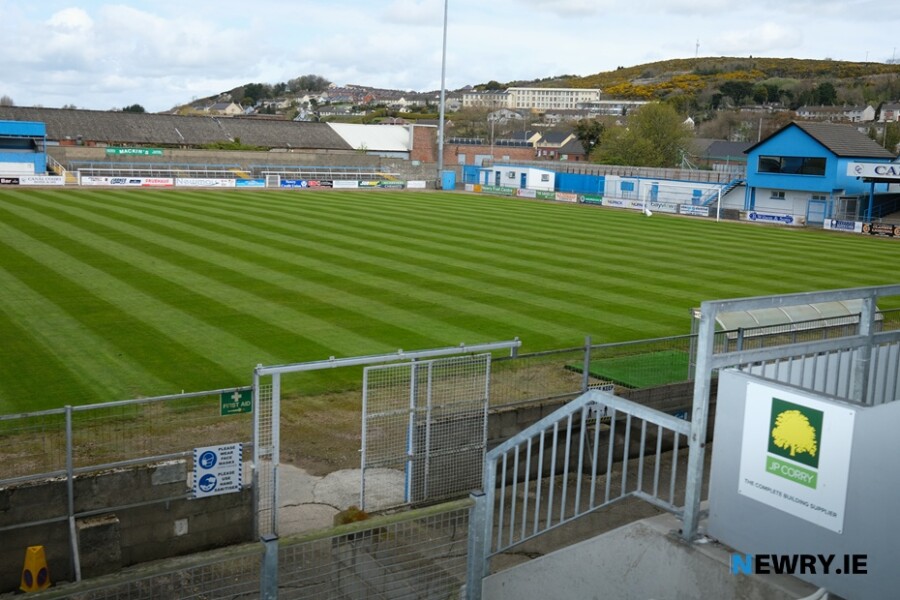 Newry City AFC headquarters at The Showgrounds