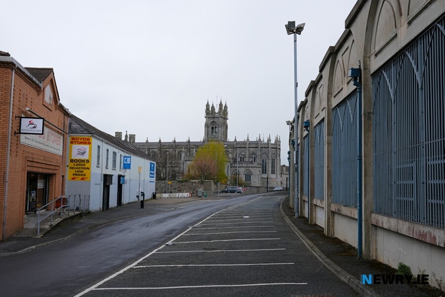 The proposed site of Newry Civic Centre one of the projects that rates will pay for. Photograph: Columba O'Hare/ Newry.ie 