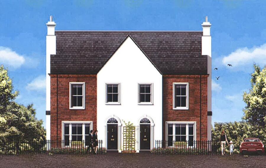 A concept image of one of the property types. Image: Kevin Cartin Architects