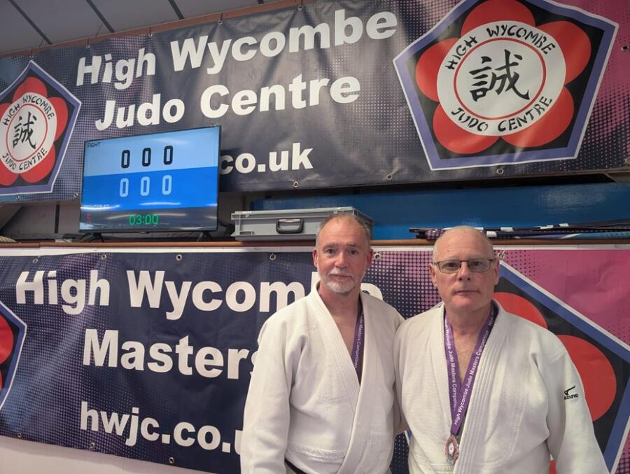 Dermot McCaul and Paul McConville travelled to England to test their shiai skills at the High Wycombe Masters