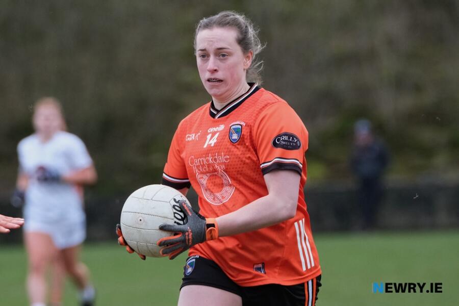Aoife McCoy was one of Armagh's goal scorers against Meath. (file pic) Photograph: Columba O'Hare/ Newry.ie 