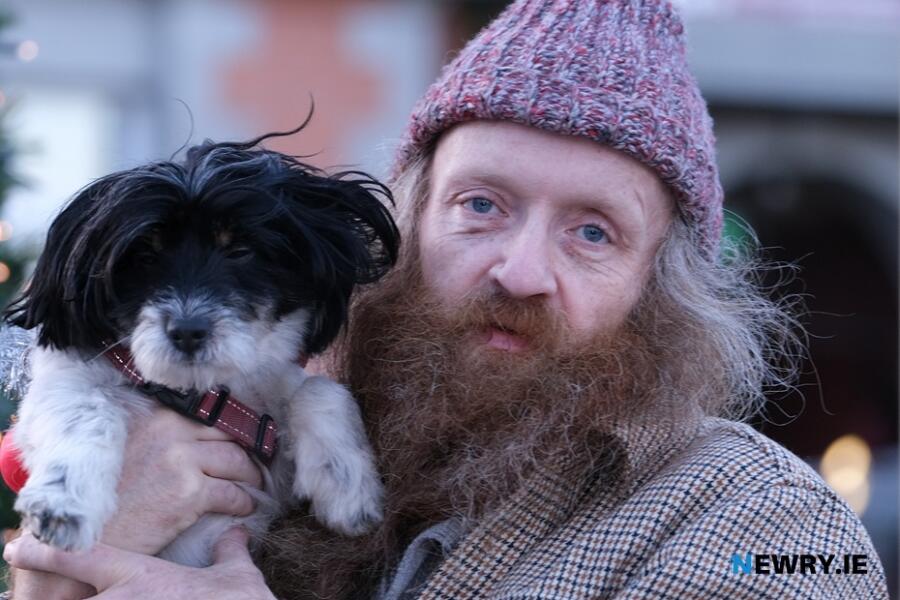 Mark Pearce and Max.