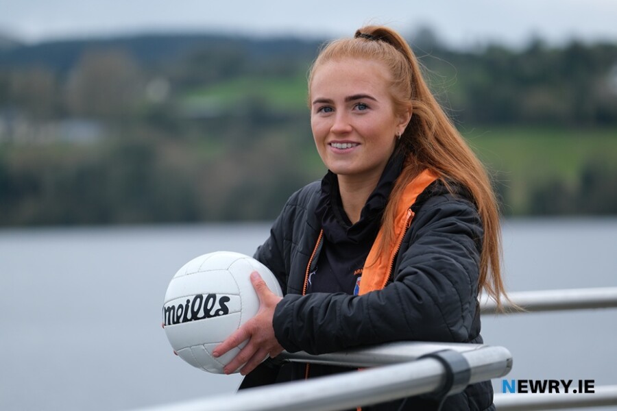 Blaithín Mackin scored 1:1 against Kerry. Photograph: Columba O'Hare/ Newry.ie 