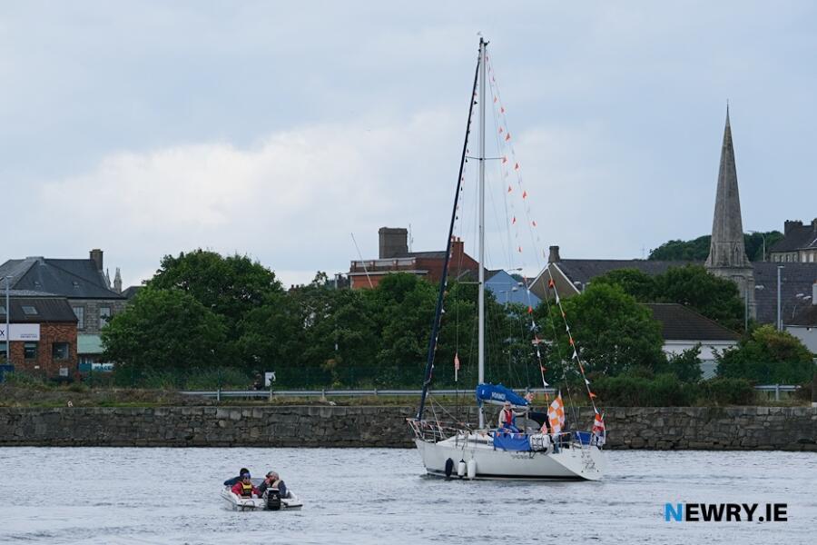 If DfI build their proposed fixed bridge over Newry Ship Canal, views like this will be non-existent in the Albert Basin in Newry. Photograph: Columba O'Hare/ Newry.ie 