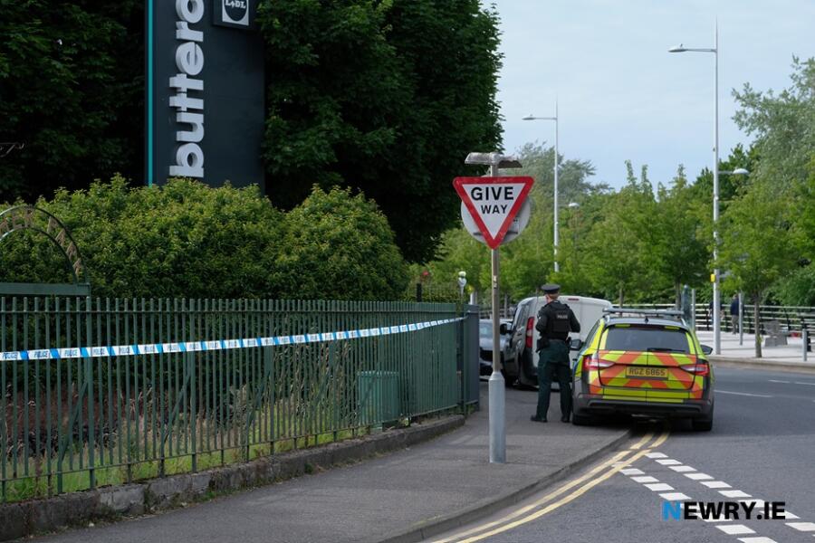 The scene at Fisher Park in Newry on Saturday. Photograph: Columba O'Hare/ Newry.ie 