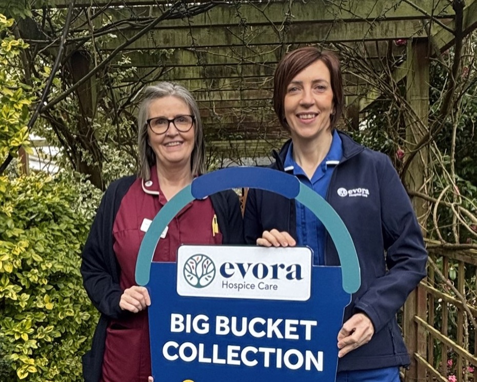 Evora Hospice Inpatient Services Manager Louise Stewart and nurse Denise Fegan