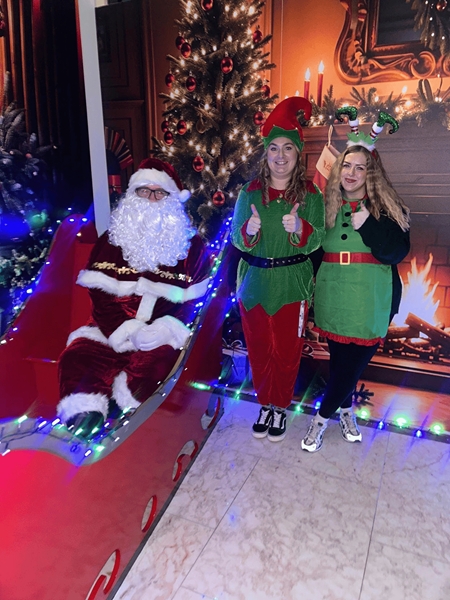 Santa's Grotto welcomed over 150 children across two days