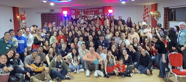 The Newry Filipino Community came out in numbers for their Christmas function in Carrickcruppen.