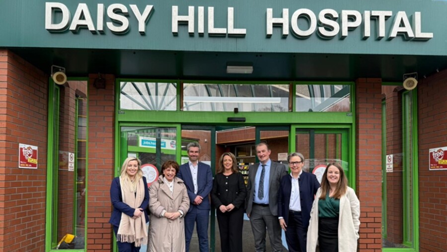 The Assembly Health Committee on a visit to Daisy Hill Hospital.