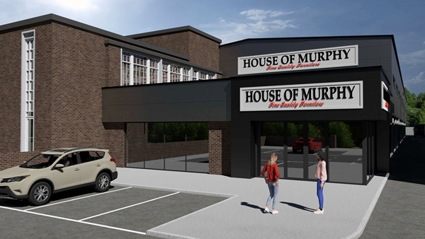 An artists impression of the new House of Murphy Premises. Image: Gray Design