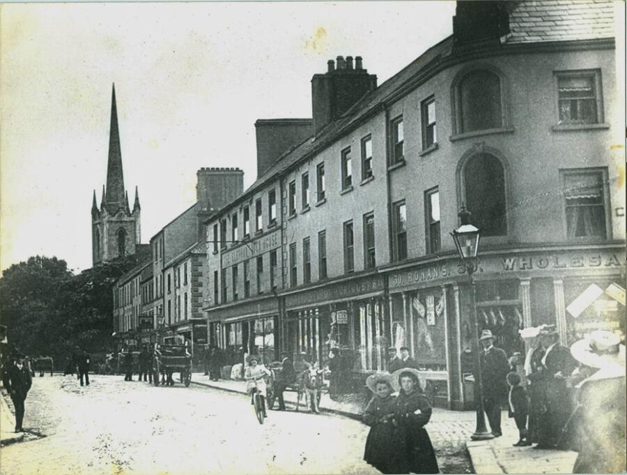 Photograph of Lower Hill Street, where John Francis Small had a Solicitors practice in 1876. NMM.2007.52.86