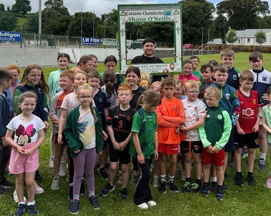 Children at Shane O'Neill's Summer Camp.