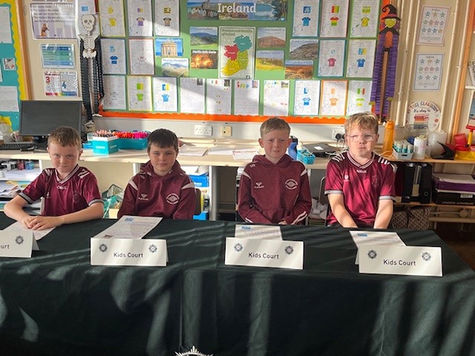 The Kids Court panel in Crossmaglen