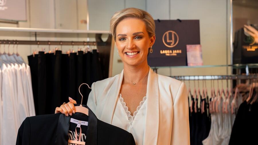 Local stylist Laura Byrne, founder of Laura Jane The Label has designs on tackling the world of fast fashion as she prepares to unleash her line of high-quality wardrobe staples onto the retail market after receiving assistance from Go Succeed, the free enterprise support service, delivered by Northern Ireland’s 11 councils  Video: Download here