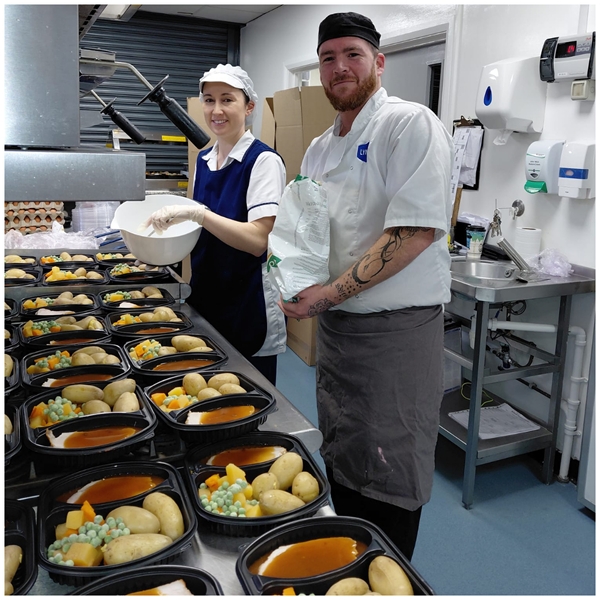 Norbrook provided over 1200 meals to local residents through its Meals on Wheels deliveries