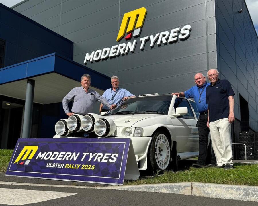 The Modern Tyres Headquarters in Newry plays host to the Ulster Rally next weekend.