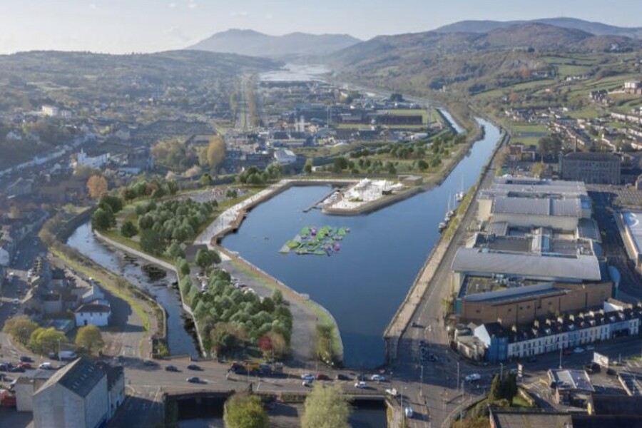 A council representation of what the park could look like when completed.
