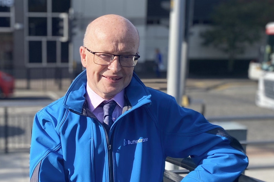 Buttercrane Centre Manager, Peter Murray