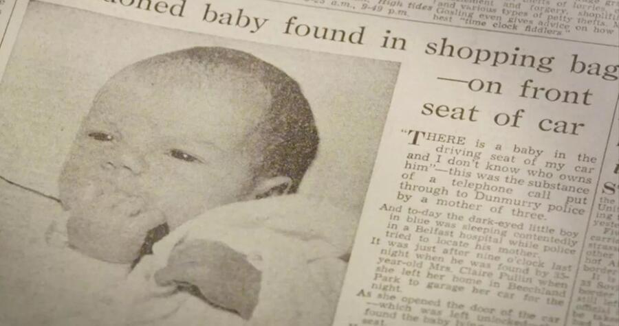 A press story about one of the babies at the time.