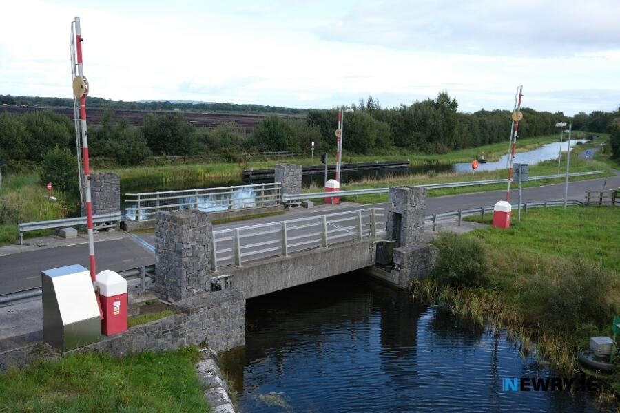 A simple opening bridge on the Royal Canal in County Longford. Photograph: Columba O'Hare/ Newry.ie 