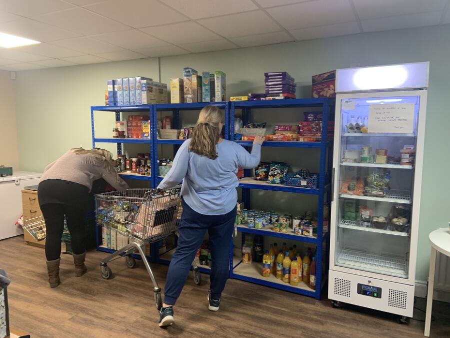 A Social Supermarket in operation