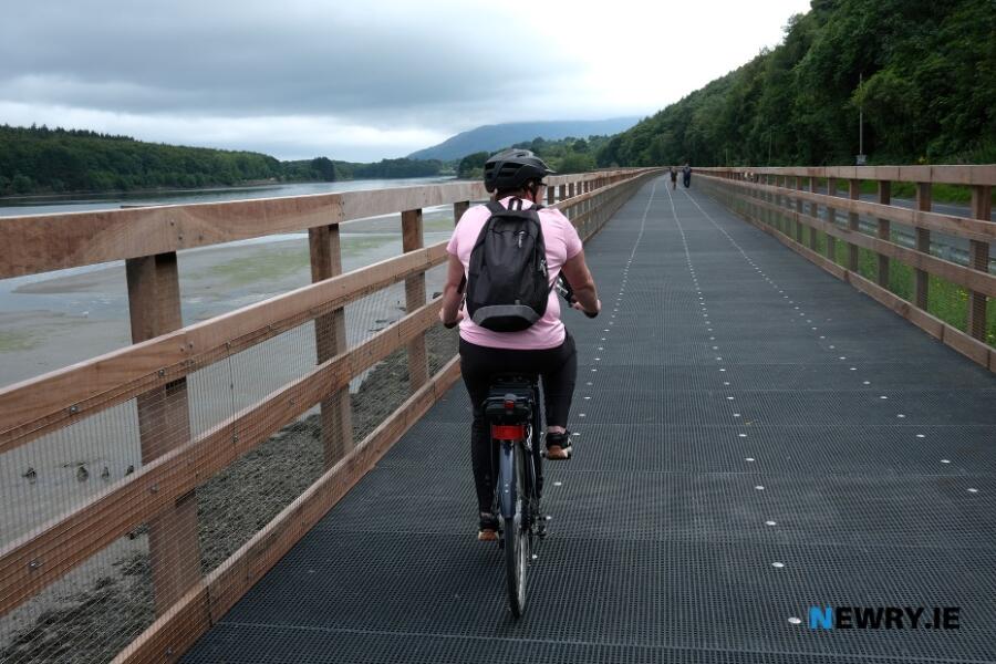 The Carlingford Lough Greenway is one of our areas success stories.