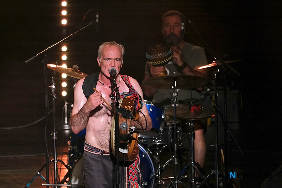Kila on Stage at Newry Town Hall. Photograph: Columba O'Hare/ Newry.ie 