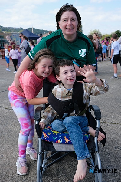 Enjoying the Water Festival. Photograph: Columba O'Hare/ Newry.ie 